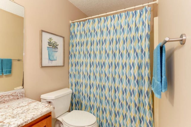 5225 Thatcher Way, Virginia Beach, VA 23456 - full bath with a textured ceiling, vanity, and curtained shower