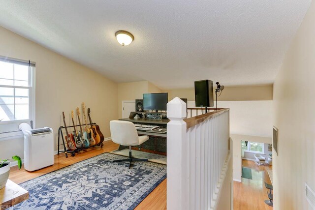 5225 Thatcher Way, Virginia Beach, VA 23456 - office with wood finished floors and a textured ceiling