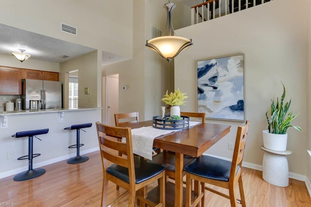 5225 Thatcher Way, Virginia Beach, VA 23456 - dining area featuring light wood-style flooring and baseboards