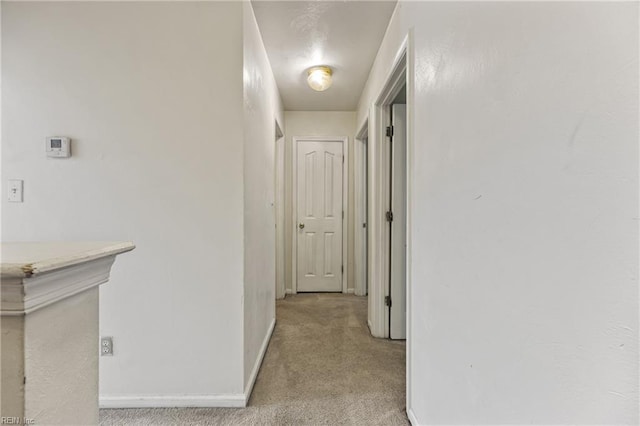 48 Terri Sue Ct, Hampton, VA 23666 - hall with light colored carpet and baseboards