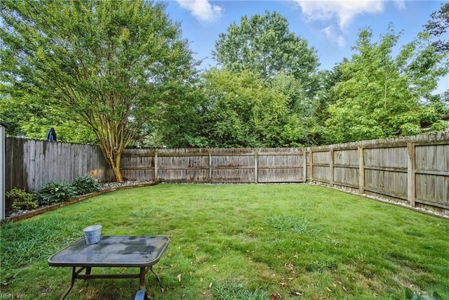 512 S Lake Cir, Chesapeake, VA 23322 - view of fenced backyard