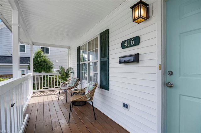 416 27th St, Virginia Beach, VA 23451 - view of wooden porch
