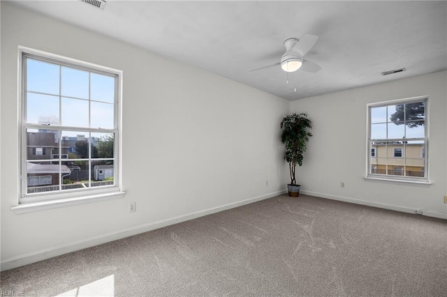 416 27th St, Virginia Beach, VA 23451 - unfurnished room with ceiling fan and carpet