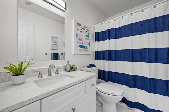 416 27th St, Virginia Beach, VA 23451 - full bathroom featuring vanity and curtained shower