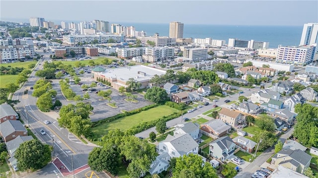 416 27th St, Virginia Beach, VA 23451 - aerial view of property's location with nearby urban area and a nearby body of water