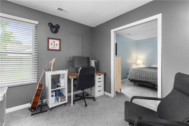 1601 Dominion Ct, Virginia Beach, VA 23453 - carpeted office featuring baseboards
