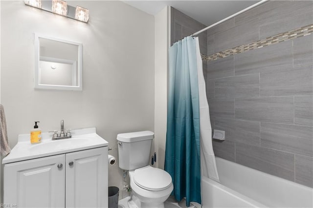 1601 Dominion Ct, Virginia Beach, VA 23453 - full bath featuring vanity and shower / bath combination with curtain