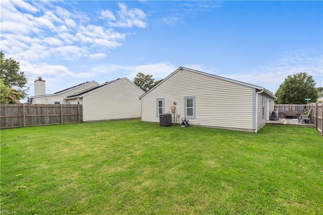 1601 Dominion Ct, Virginia Beach, VA 23453 - rear view of house with a fenced backyard