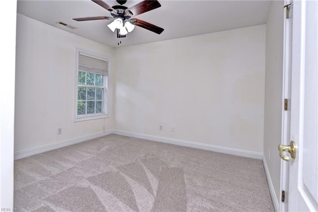 3248 Windsor Rdg, Williamsburg, VA 23188 - spare room with carpet floors and ceiling fan