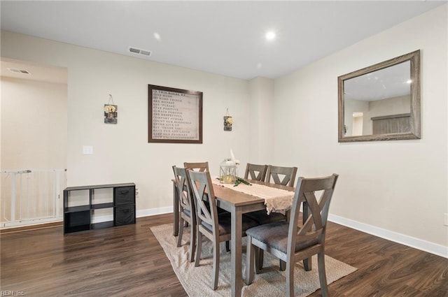 958 Olmstead St, Chesapeake, VA 23323 - dining area with wood finished floors, radiator heating unit, and recessed lighting