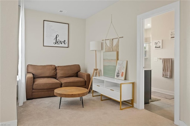 958 Olmstead St, Chesapeake, VA 23323 - living area with carpet floors and baseboards