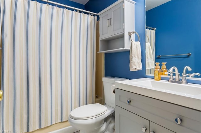 1121 Millay Ct, Virginia Beach, VA 23454 - full bathroom featuring vanity and a shower with curtain