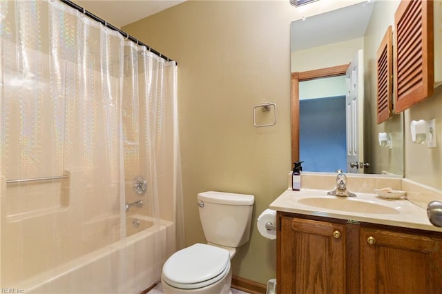 1121 Millay Ct, Virginia Beach, VA 23454 - bathroom with vanity and shower / tub combo