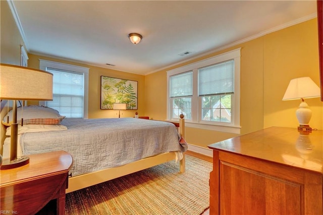 1357 Buckingham Ave, Norfolk, VA 23508 - bedroom with crown molding and wood finished floors