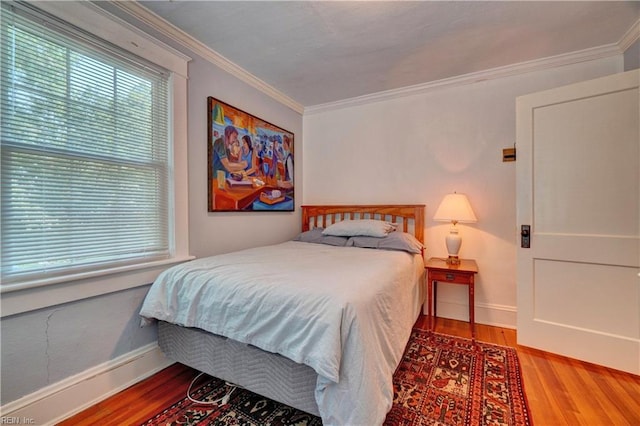 1357 Buckingham Ave, Norfolk, VA 23508 - bedroom featuring wood finished floors and crown molding