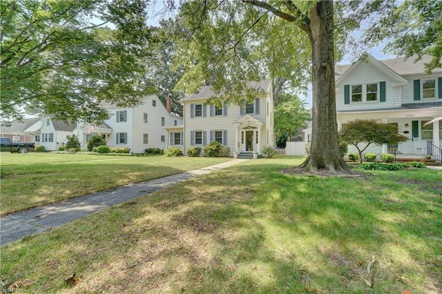 1357 Buckingham Ave, Norfolk, VA 23508 - colonial-style house featuring a front yard