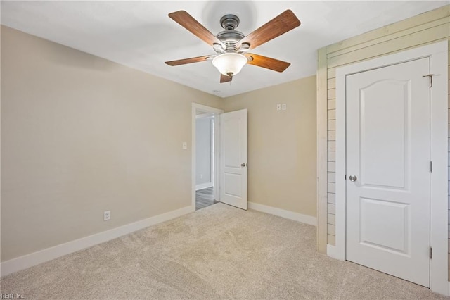3332 Lusk St, Virginia Beach, VA 23464 - unfurnished bedroom with carpet flooring and ceiling fan