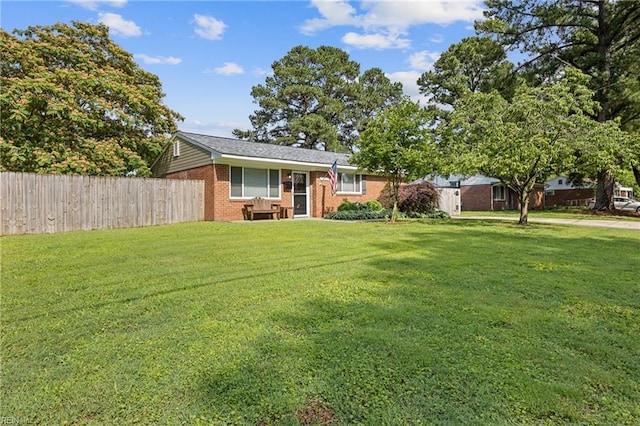 3332 Lusk St, Virginia Beach, VA 23464 - rear view of house with brick siding