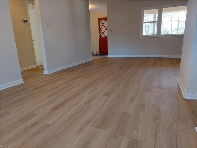 204 Devils Den Rd, Hampton, VA 23669 - unfurnished room featuring light wood-style flooring and baseboards