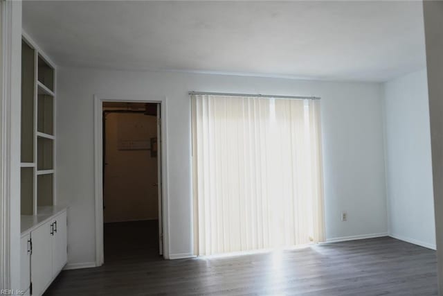 734 Stanwix Sq, Norfolk, VA 23502 - empty room with dark wood finished floors