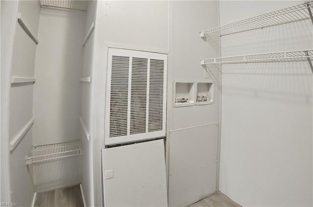 349 Pepper Cove Way, Susan, VA 23163 - walk in closet with wood finished floors