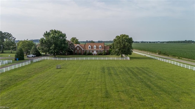 1040 Sanderson Rd, Chesapeake, VA 23322 - view of yard with a view of countryside