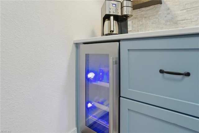 1041 Whitburn Ter, Chesapeake, VA 23322 - detailed view of wine cooler and stucco siding