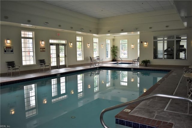 1041 Whitburn Ter, Chesapeake, VA 23322 - indoor community pool with french doors