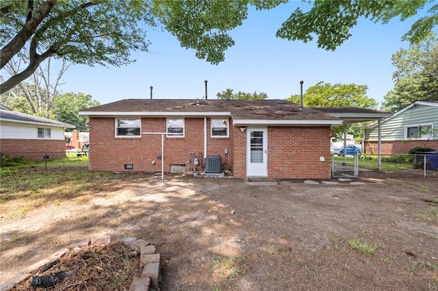 5813 Andrea Dr, Norfolk, VA 23518 - back of house featuring brick siding
