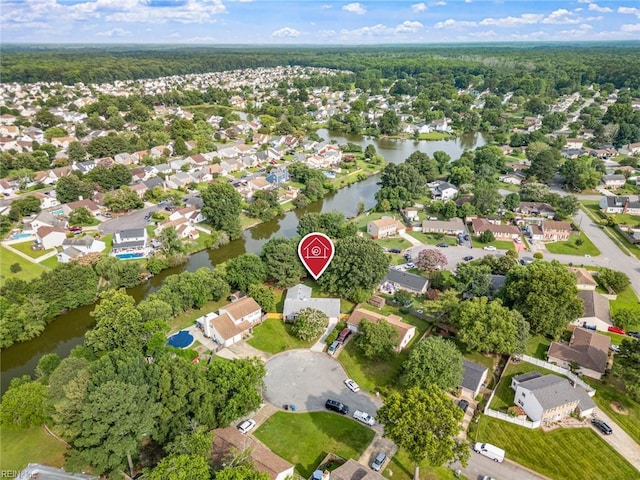 2001 Blackwell Ct, Virginia Beach, VA 23464 - view of property location featuring a nearby body of water and nearby suburban area