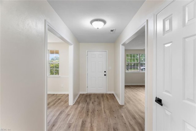 2001 Blackwell Ct, Virginia Beach, VA 23464 - foyer entrance featuring light wood-style floors and baseboards