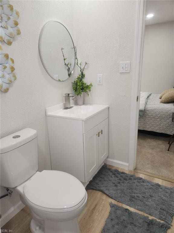 13031 Green Grove Ln, Newport News, VA 23608 - ensuite bathroom with vanity and wood finished floors