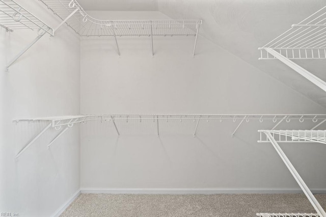 5561 Taylors Walke Ln, Virginia Beach, VA 23462 - spacious closet featuring carpet and lofted ceiling