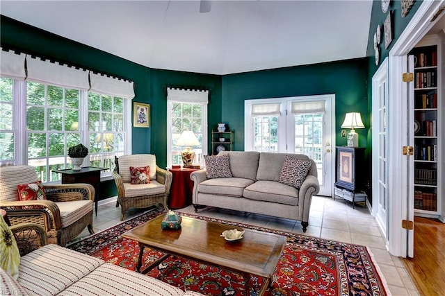 8265 Wrenfield Dr, Williamsburg, VA 23188 - living room with plenty of natural light and light tile patterned floors