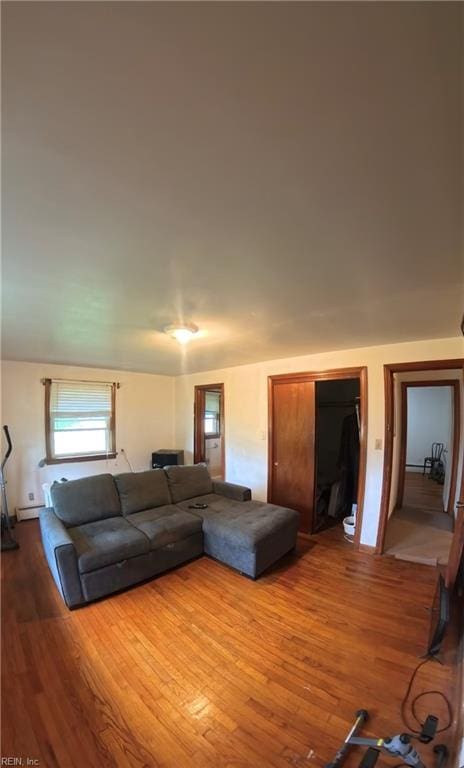 3244 Pruden Blvd, Suffolk, VA 23434 - living area with wood finished floors
