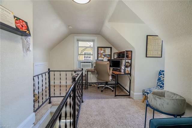 325 E Lorengo Ave, Norfolk, VA 23503 - carpeted office with cooling unit and vaulted ceiling