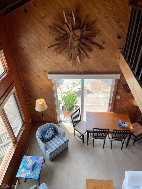 3225 Sandfiddler Rd, Virginia Beach, VA 23456 - sitting room with wood walls