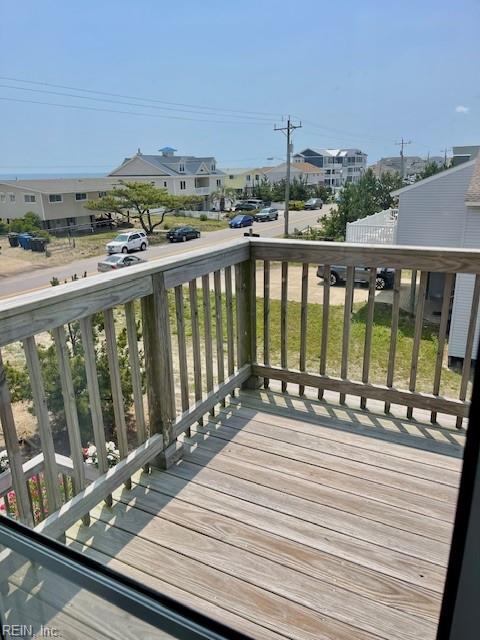 3225 Sandfiddler Rd, Virginia Beach, VA 23456 - wooden deck with a residential view