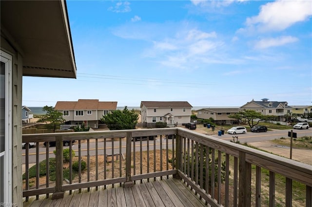 3225 Sandfiddler Rd, Virginia Beach, VA 23456 - wooden deck with a residential view