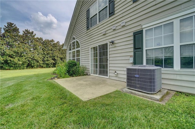 307 Melrose Ct, Suffolk, VA 23434 - view of green lawn featuring a patio area