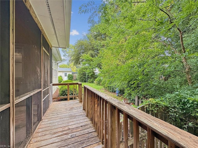 4 Everett Dr, Newport News, VA 23602 - view of deck