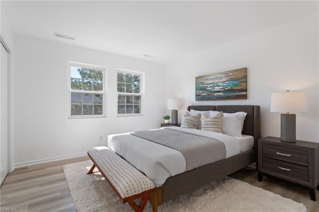 922 Old Virginia Beach Rd, Virginia Beach, VA 23451 - bedroom featuring light wood-style floors and baseboards