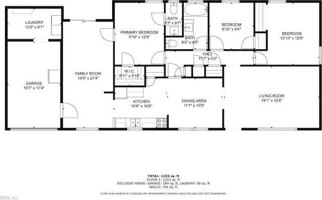 3256 Deer Park Dr, Virginia Beach, VA 23452 - view of floor plan / room layout