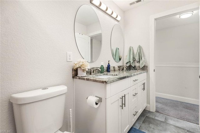 401 W 30th St, Norfolk, VA 23508 - bathroom with double vanity and toilet