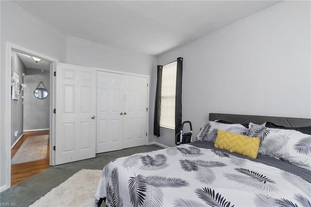 1058 Hillpoint Rd, Suffolk, VA 23434 - bedroom featuring carpet floors and a closet