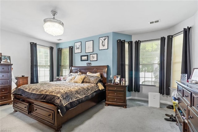 1058 Hillpoint Rd, Suffolk, VA 23434 - bedroom with light carpet and multiple windows