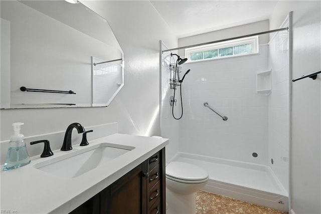 700 Hilltop Ct, Chesapeake, VA 23322 - full bathroom featuring a tile shower and vanity