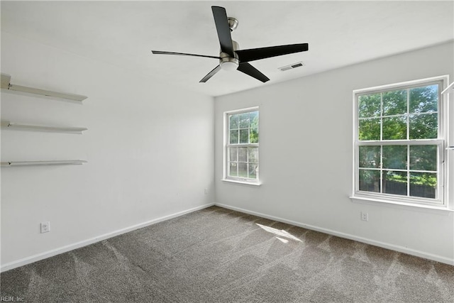 700 Hilltop Ct, Chesapeake, VA 23322 - carpeted empty room with a ceiling fan and baseboards
