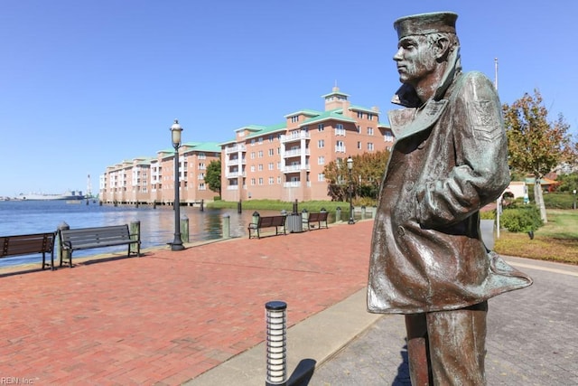 249 W Freemason St Unit 408, Norfolk, VA 23510 - view of home's community featuring a water view