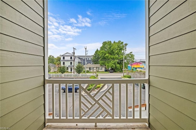 616 Foster Ln, Virginia Beach, VA 23451 - balcony featuring a residential view